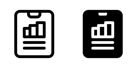 Editable analytic report vector icon. SEO, marketing, business. Part of a big icon set family. Perfect for web and app interfaces, presentations, infographics, etc