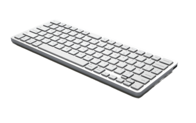 keyboard for computer work on white or PNG transparent background.