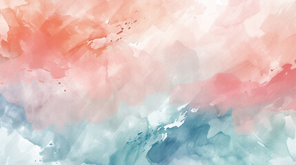 An abstract blend of watercolor strokes in pastel hues, creating an artistic and versatile background for a creative website