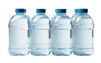 gallons for storage of water on white or PNG transparent background.