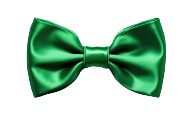 ribbon shiny green color for gift box on white or PNG transparent background.