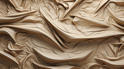 Brown color chiseled texture background