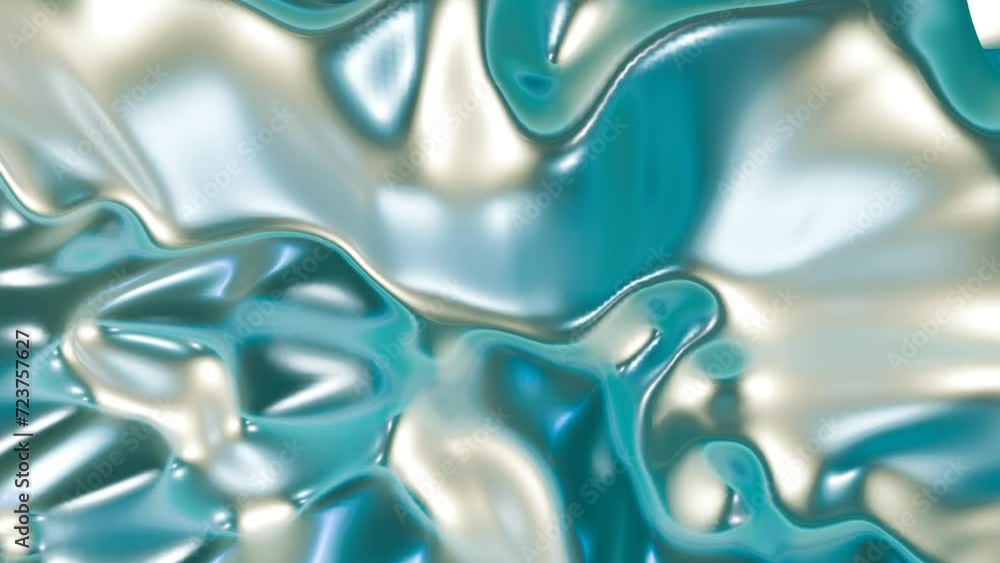 Poster abstract blue background texture with flowing animation