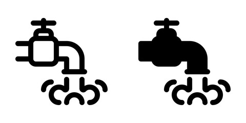 Editable water faucet vector icon. Part of a big icon set family. Perfect for web and app interfaces, presentations, infographics, etc