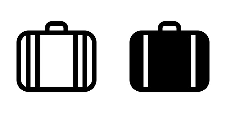 Editable suitcase vector icon. Part of a big icon set family. Perfect for web and app interfaces, presentations, infographics, etc