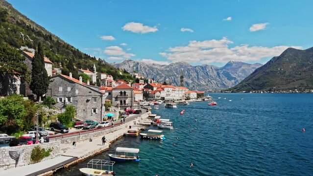 view of kotor bay country