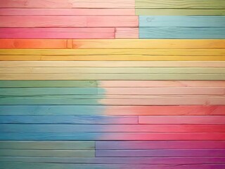 Bright colorful painted wood texture background. Light color palette
