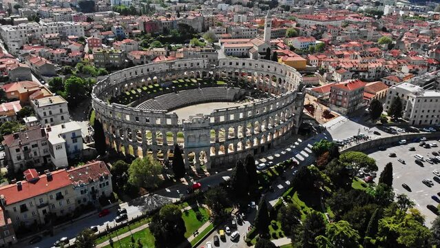 Historical cathedral in croatia
