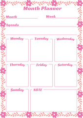 Month Planner
