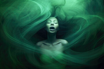 Fototapeta premium Fear image for background design