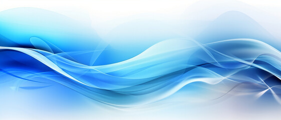abstract blue waves  background