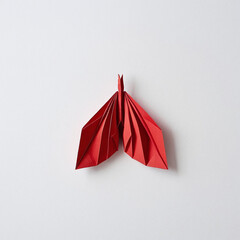 lung organ origami, paper art human organ