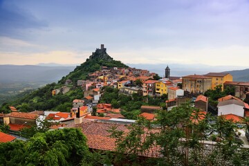 Burgos town in Sardinia, Italy