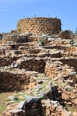 Nuraghe structure in Sardinia island, Italy