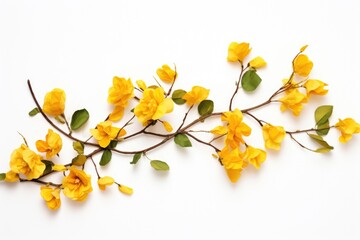 colorful floral background of yellow bougainvillea