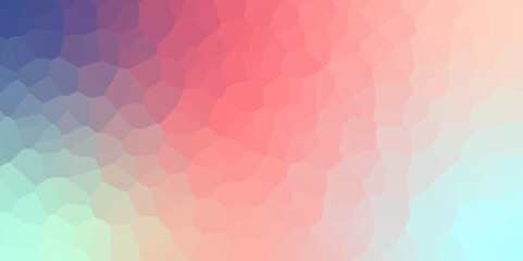 Abstract computational color Polygons background illustration. abstract Triangle gradient Generative Art background. which consist of triangles and gradient in origami style. low poly seamless vector - obrazy, fototapety, plakaty