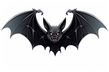 Halloween bat isolated