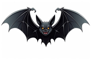Fototapeta premium Halloween bat isolated