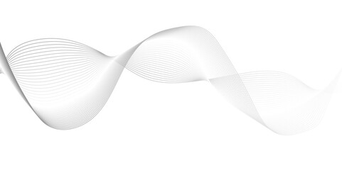  Abstract grey wavy lines Digital frequency track equalizer background. Curved wave smooth stripe seamless pattern. Wave lines created using blend tool. graphic design template banner business wave.