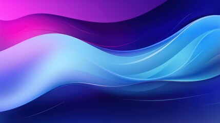 Fototapeta premium abstract blue purple wave background
