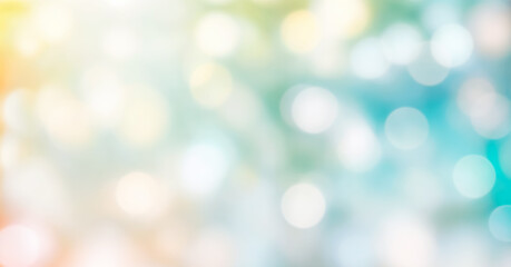 Obraz premium Abstract blur bokeh banner background