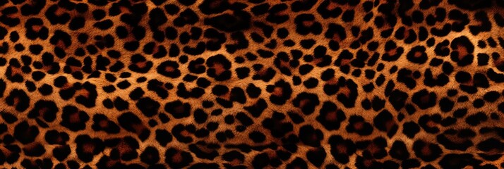 leopard fur background - obrazy, fototapety, plakaty