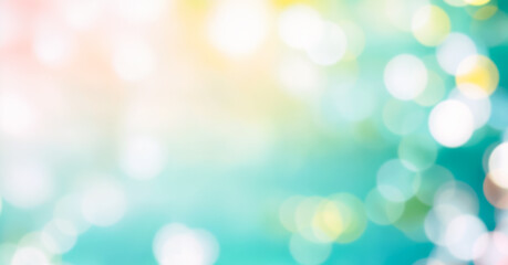 Obraz premium Abstract blur bokeh banner background