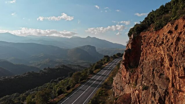 view from the mountain top