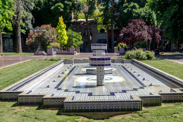Naklejka premium garden in the park