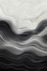Ink line shaping abstract background