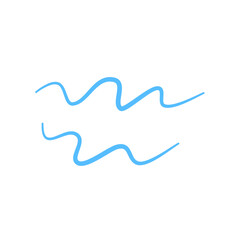 Wave Sea Doodle Icon