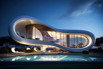 modern luxury house