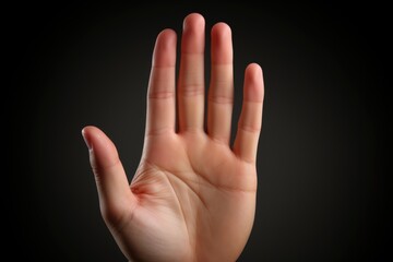 A person with their hand raised in the air. Can be used to depict victory, celebration, or a call for attention. Suitable for various marketing and advertising campaigns