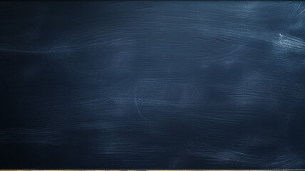 background blackboard , empty blank dark blue indigo, back to school with a copy of the space chalk board - obrazy, fototapety, plakaty