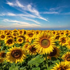 Sunflower field - Generative Ai