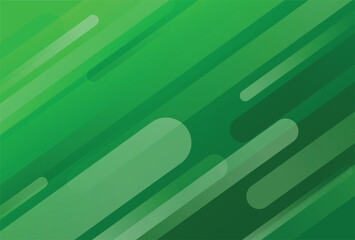 Green abstract geometric gradient background