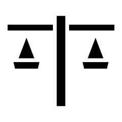 law scale glyph 