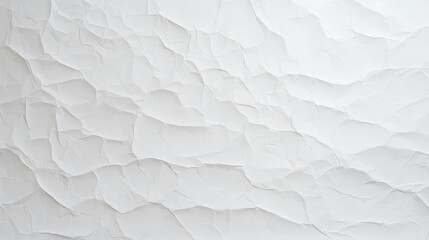 Old white grunge paper texture background with wrinkled pattern