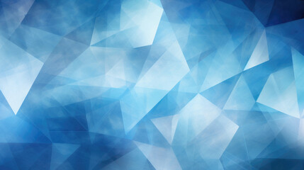 Abstract blue background with triangles.  , 3 .