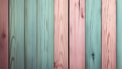 wood background or texture with planks pastel colored
