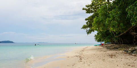 beach on Koh Khlum island, Trat province, Thailand 