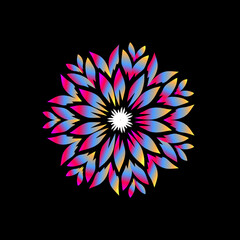 Mandala Sublimation Design Vector 