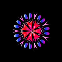 Mandala Sublimation Design Vector 
