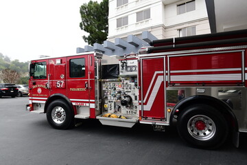 fire truck in the usa - 723829059