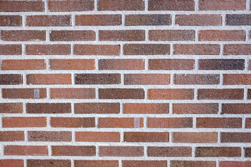 detail of the texture of a refractory brick wall for backdrops - obrazy, fototapety, plakaty