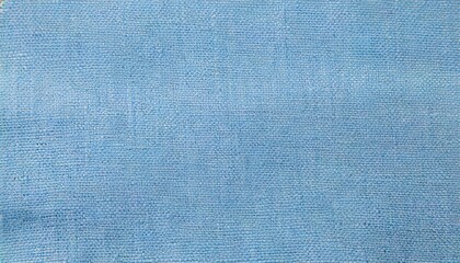 pastel background of blue cotton textile texture