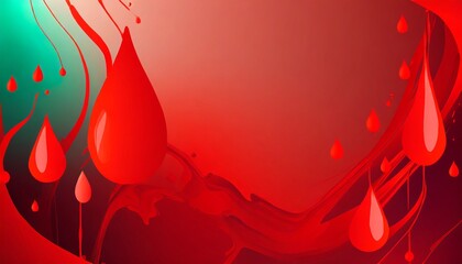 liquid red drop color design stroke gradient colorful abstract background color halloween blood element background