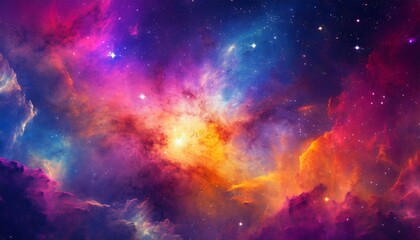 colorful space galaxy cloud nebula stary night cosmos universe science astronomy supernova background wallpaper  al