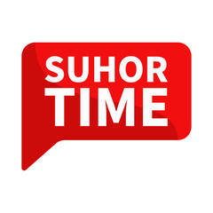 Suhor Time Text In Red Rectangle Shape For Information Promotion Business Marketing Announcement Social Media
