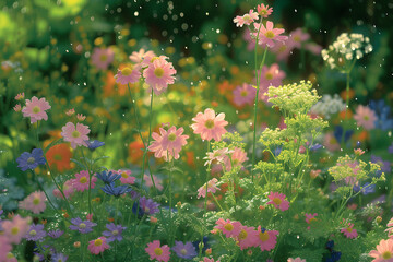 flowers in the field